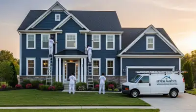 Professional house painting service in Buffalo, NY for interior and exterior home projects