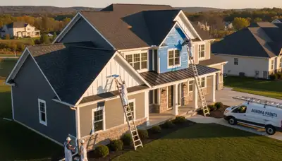 Professional house painting service in Buffalo, NY for interior and exterior home painting