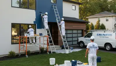 House painters in Buffalo, NY providing professional residential painting services