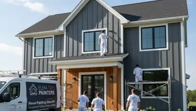 Professional house painting service in Buffalo, NY for residential exterior and interior projects