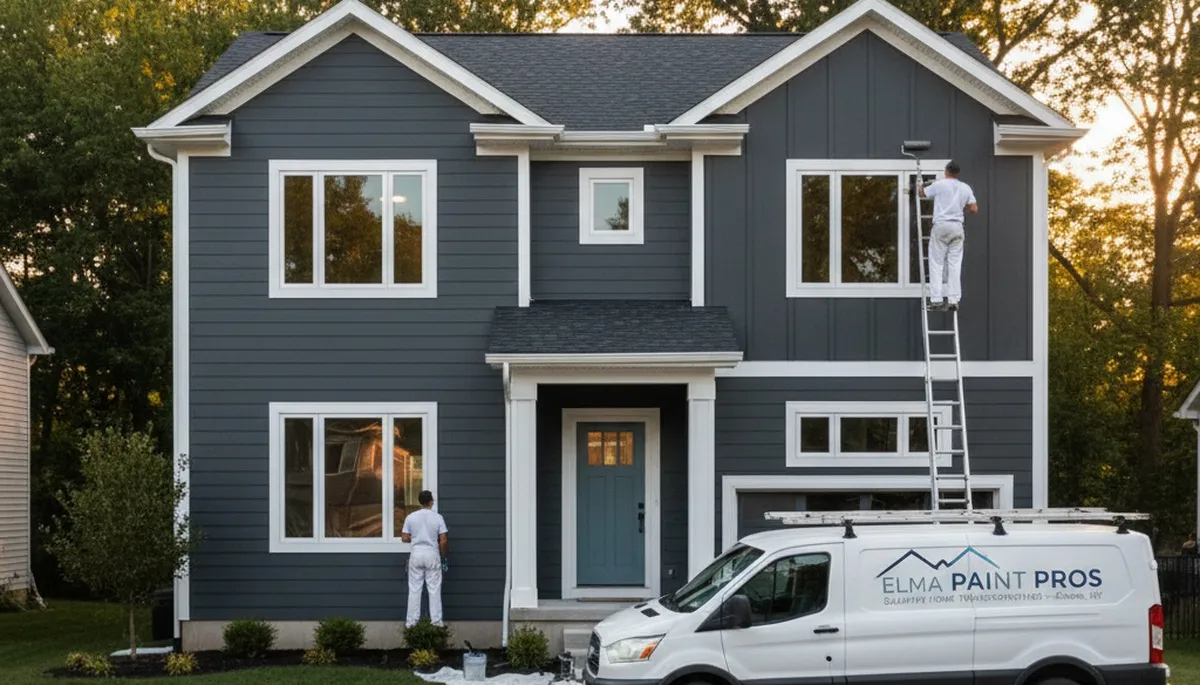 Professional house painting service in Buffalo, NY for interior and exterior home painting