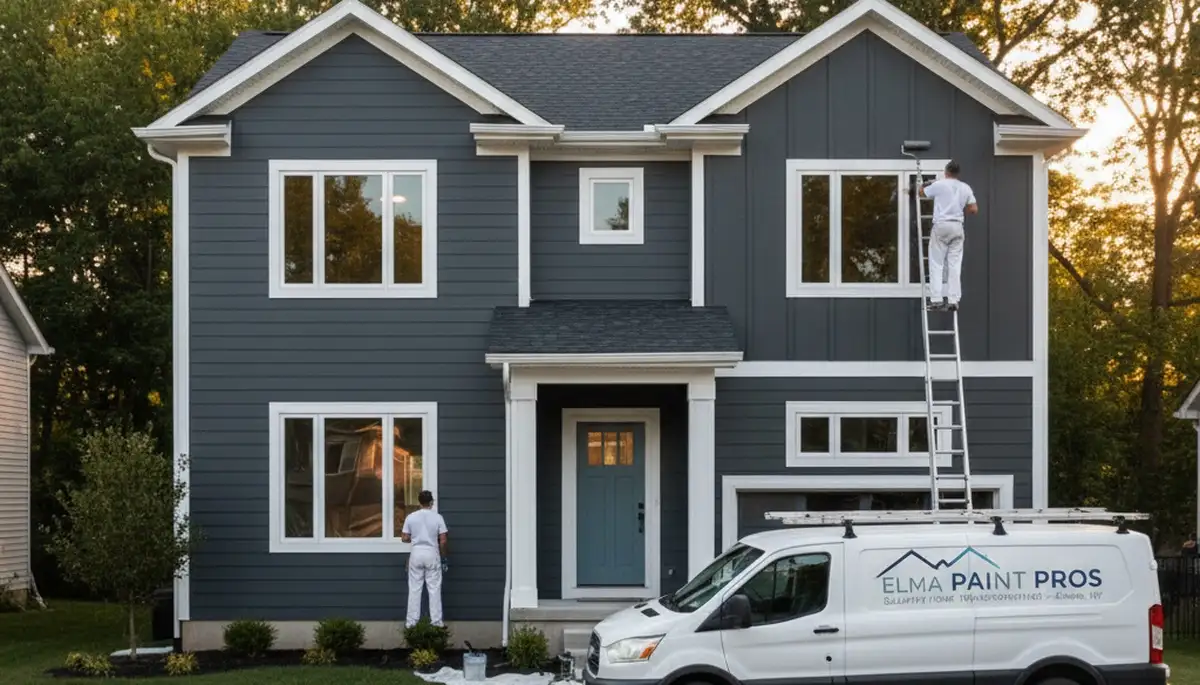Professional house painting service in Buffalo, NY for interior and exterior home painting