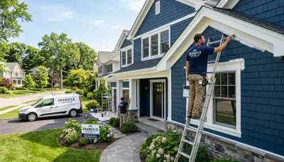 Professional house painters serving homes in Buffalo, NY with expert exterior painting services