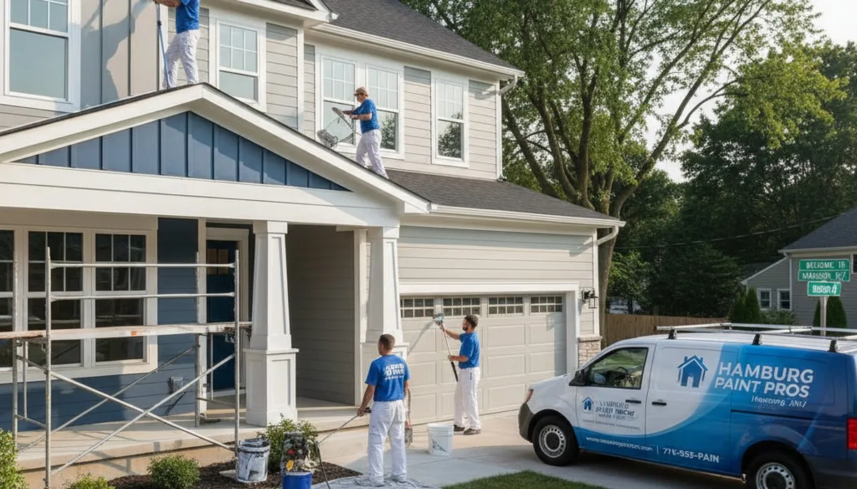 Professional house painting service in Buffalo, NY for interior and exterior home painting