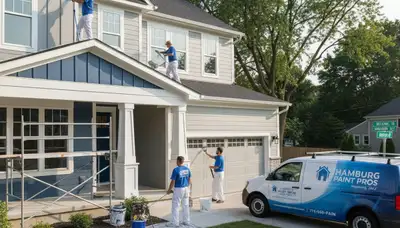 Professional house painting service in Buffalo, NY for interior and exterior home painting