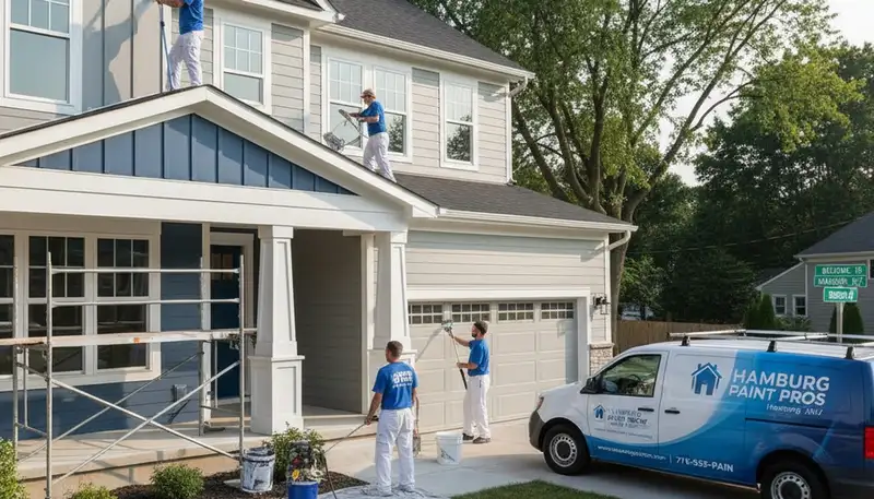 Professional house painting service in Buffalo, NY for interior and exterior home painting