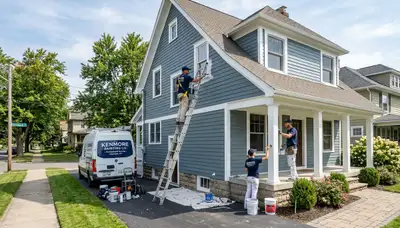 Professional house painters in Buffalo NY providing expert exterior and interior painting services