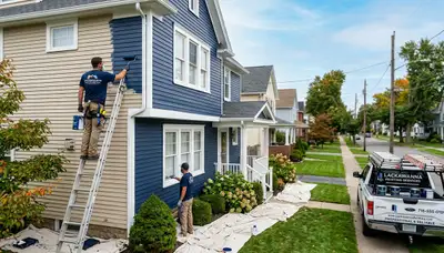 Professional house painters in Buffalo NY providing expert exterior and interior painting services
