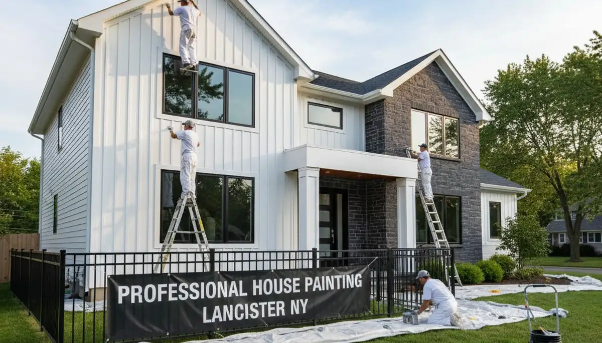 Professional house painting service in Buffalo, NY by Painting Buffalo NY