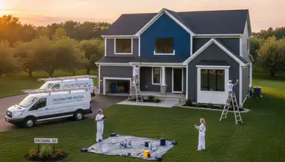 Professional house painting service in Buffalo, NY by PaintingBuffaloNY.com