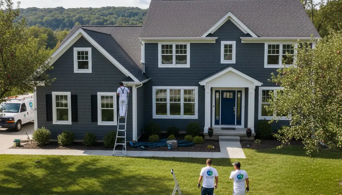 Professional house painting service in Buffalo, NY by PaintingBuffaloNY.com