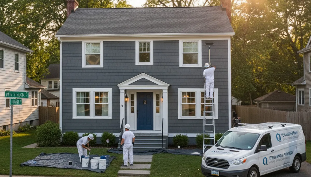 Professional house painters in Buffalo NY providing expert residential exterior painting services