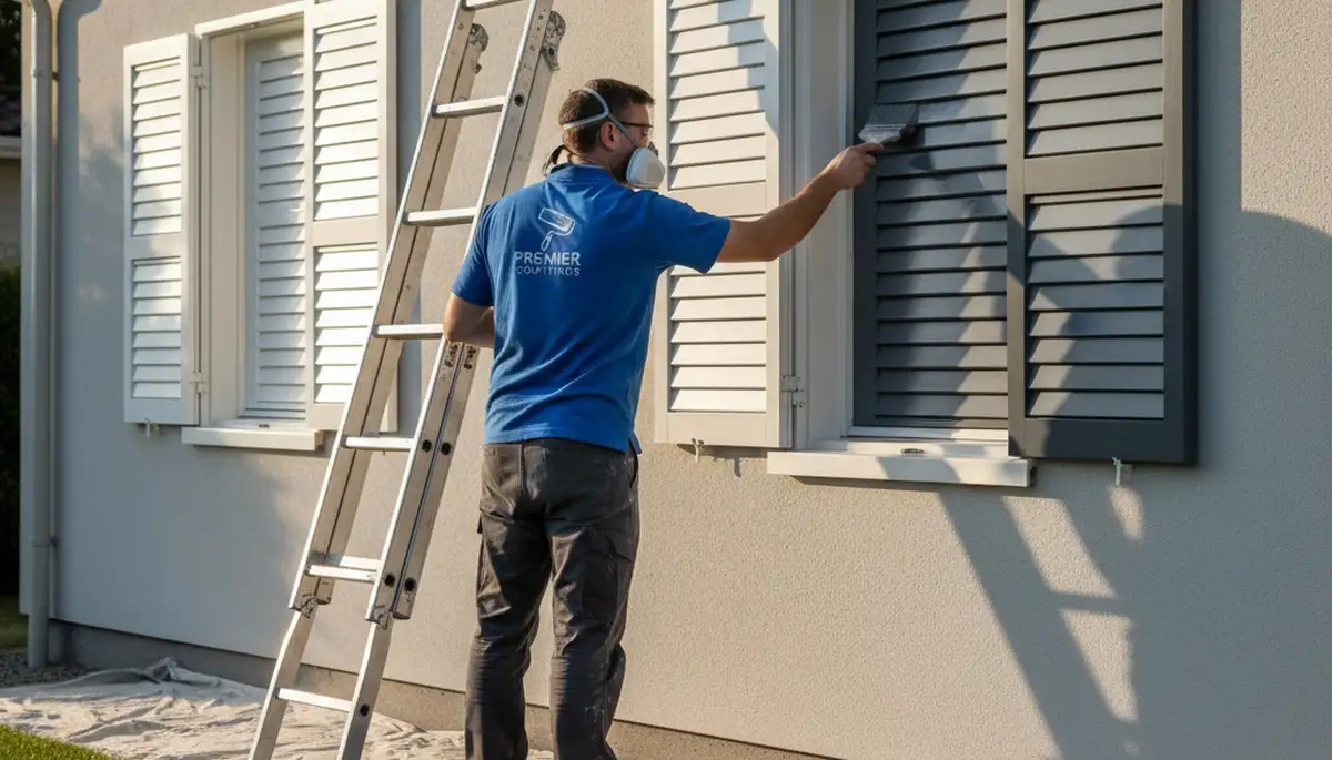 Professional shutter painting with durable finishes in Buffalo, NY homes