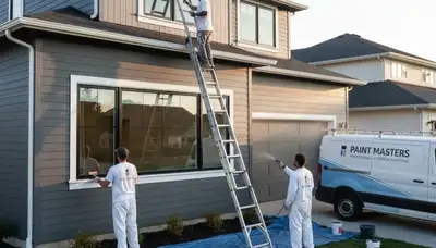 Professional siding painting in Buffalo NY with weather-resistant exterior coatings